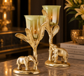 Prosperity Elephant Candle Holder Collection