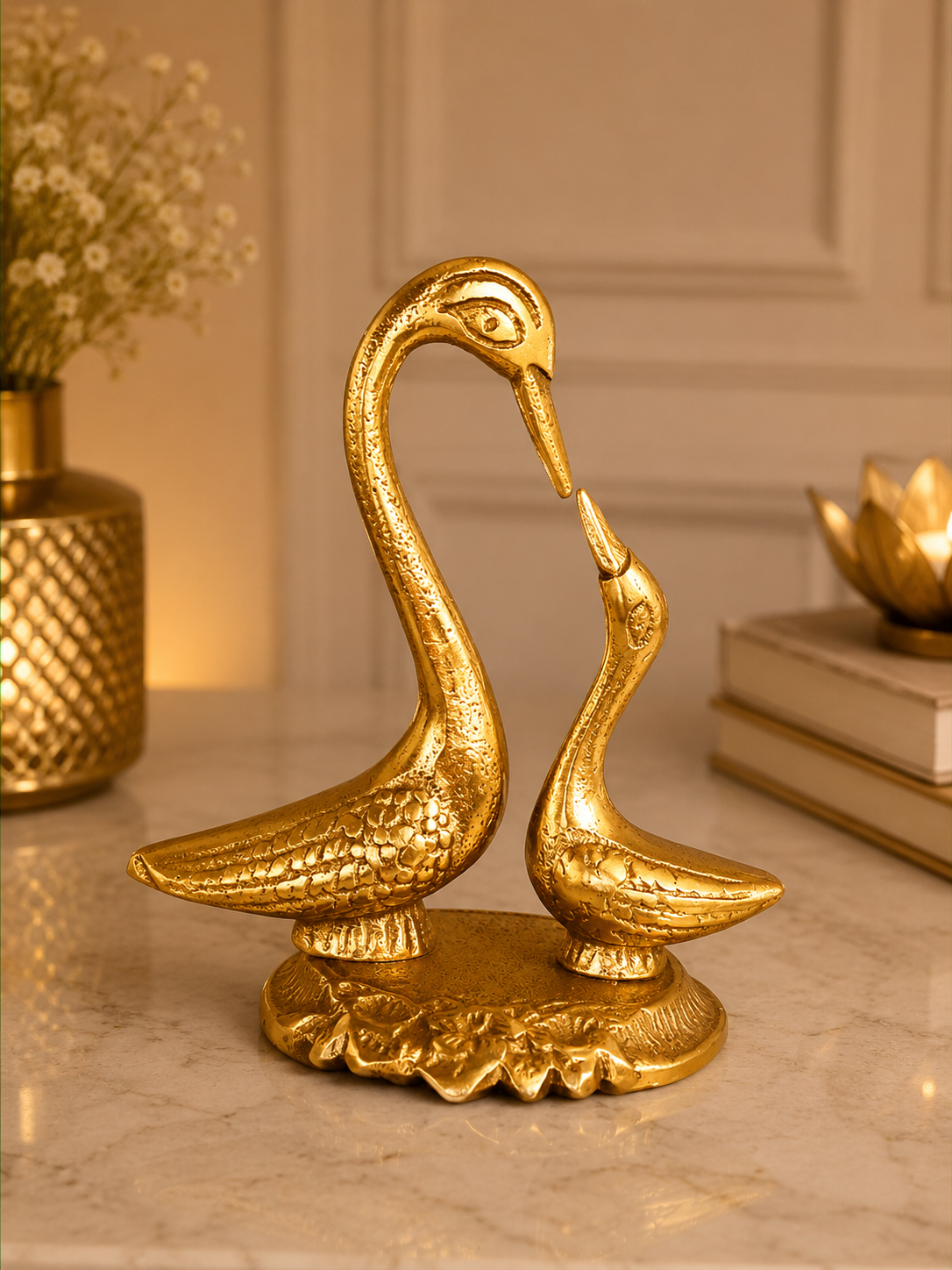 Swan Harmony Showpiece