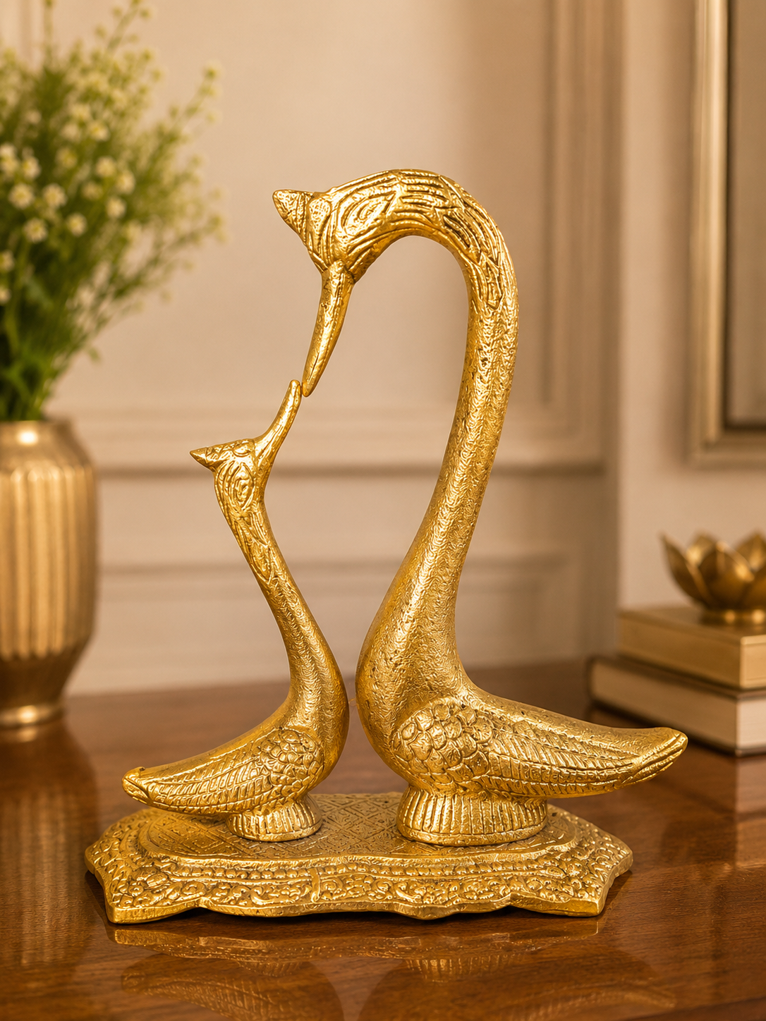 Eternal Swan Sculpture