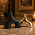 Cozy Elegance Sculptural Vases