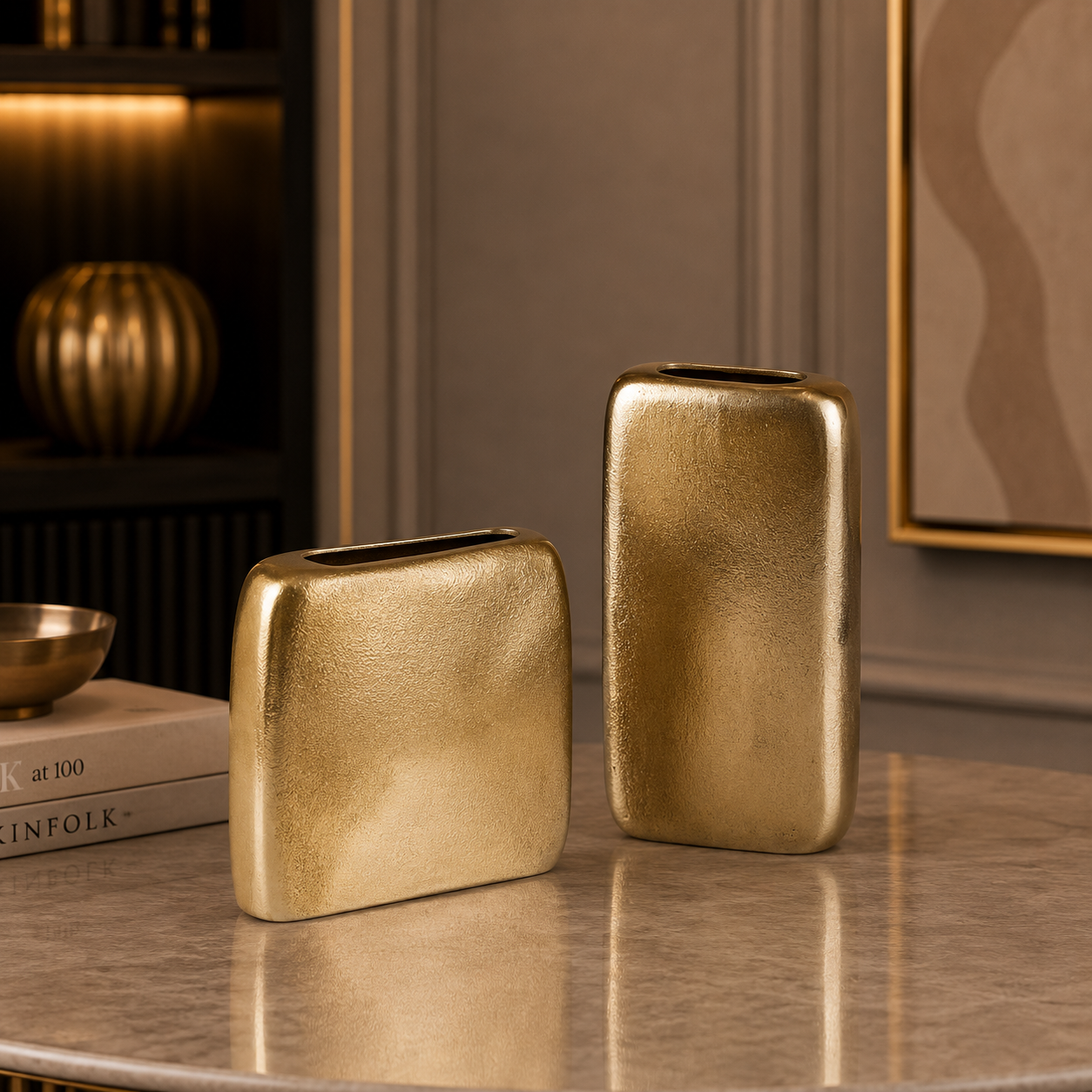 Aurelia Block Vase Set