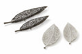 Handcrafted Aluminium Leaf Decor Tray Set – Premium Modern Decorative Accent
